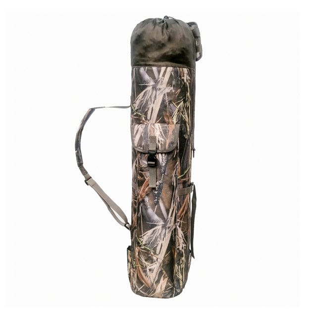 Portable Fishing Rod Pole Holder & Tackle Bag - Fishing Gear Organizer Travel Case