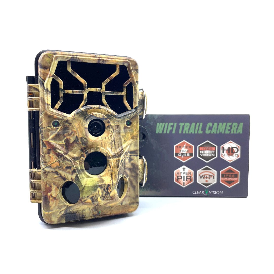 Clear Vision™ Cam - WiFi Bluetooth Wireless Wildlife Trail Camera