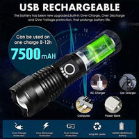 Thumbnail for USB rechargeable flash light