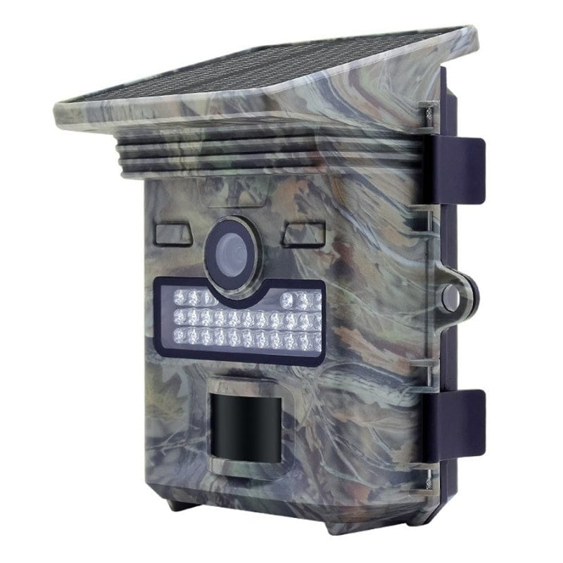 Trail camera with solar power