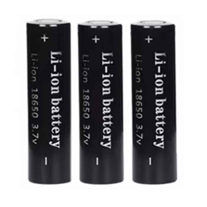 18650 Batteries - 3 Pack (3.7V 1800 mAh)
