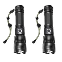 Thumbnail for Clear Vision™ Tactical Flashlight - Bright LED Flash Light Waterproof Torch USB Rechargeable (2-Pack)