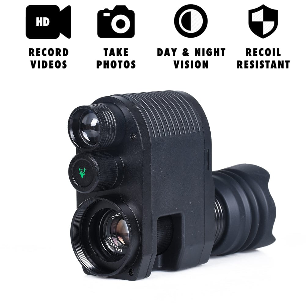 Clear Vision™ MAX - Night Vision IR Optics w/ HD Video Recording