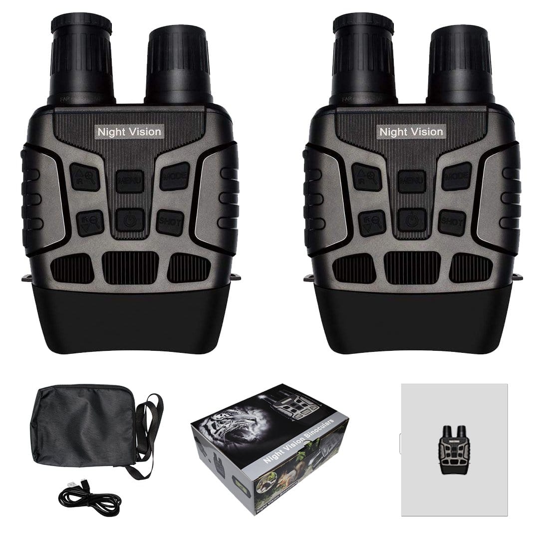 Clear Vision™ Binoculars - Digital Night Vision Goggles IR Optics (2-Pack)