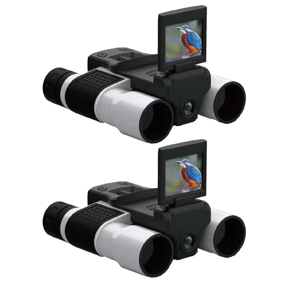 Digital Binoculars Camera - HD Video Photo Zoom Telescope (2-Pack)