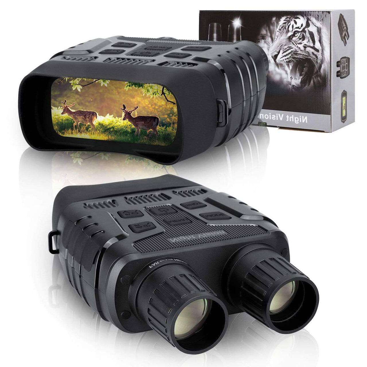 Clear Vision™ Binoculars - Digital Night Vision Goggles IR Optics (2-Pack)