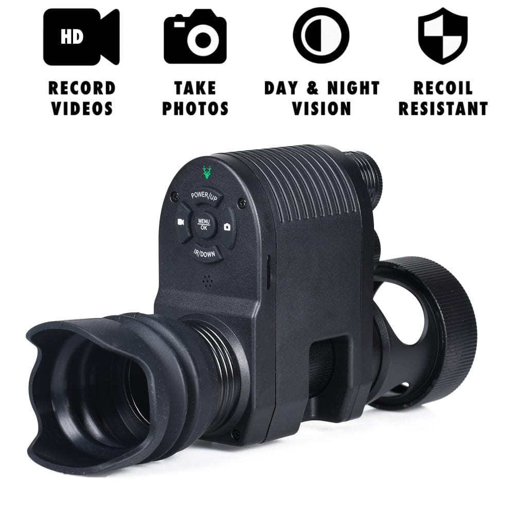 Clear Vision™ MAX - Night Vision IR Optics w/ HD Video Recording