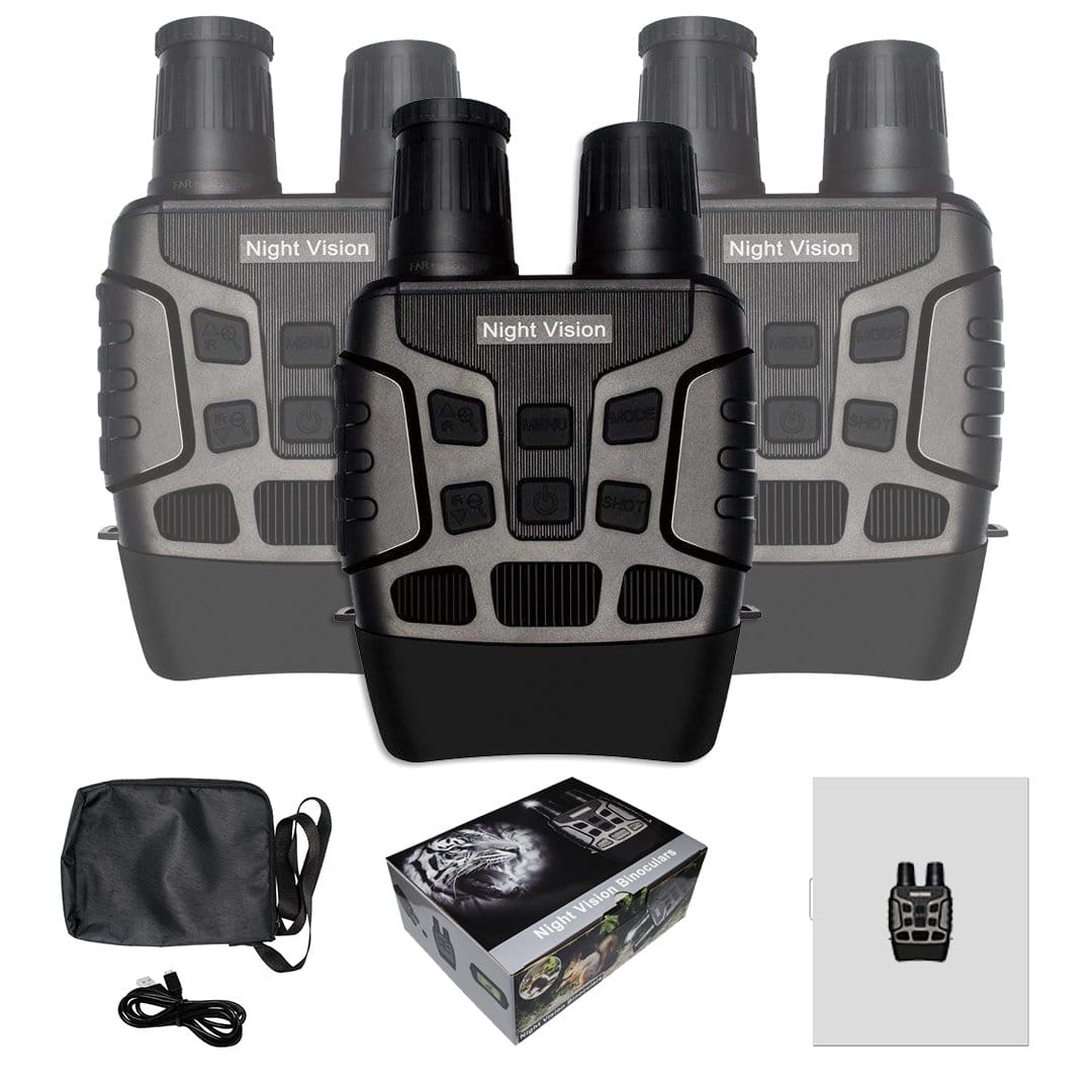 Clear Vision™ Binoculars - Digital Night Vision Goggles IR Optics (3-Pack)