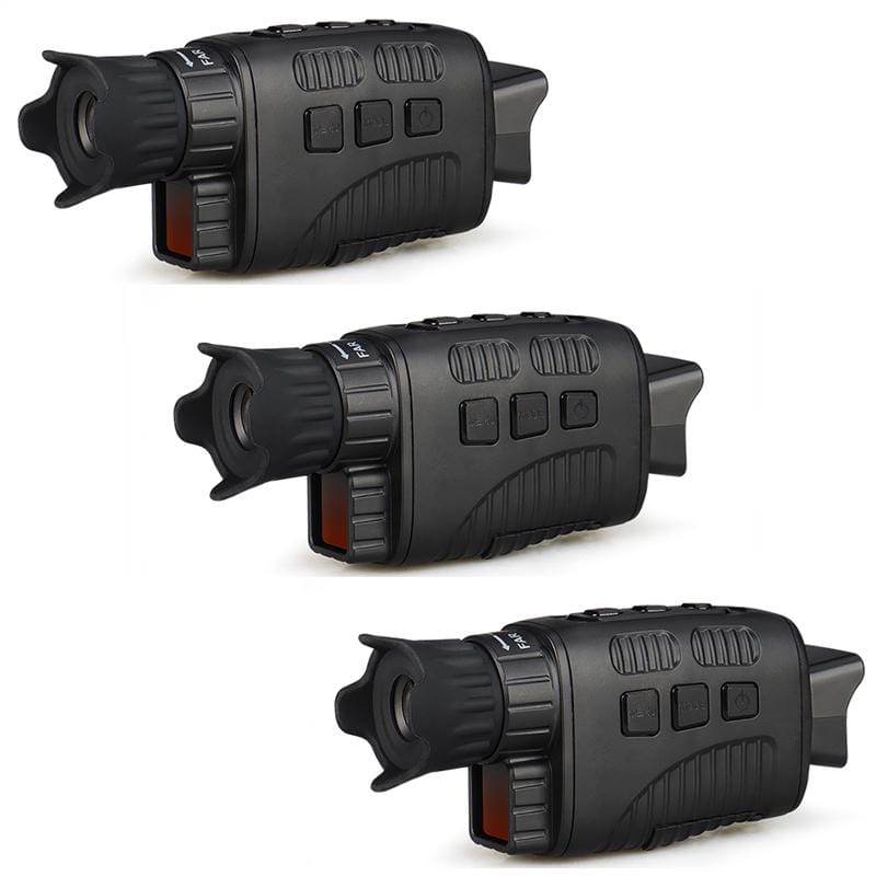 Clear Vision™ Monocular (3-Pack) - IR Digital Night Vision Monocular