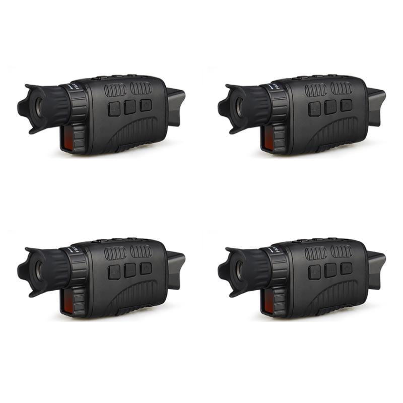 Clear Vision™ Monocular (4-Pack) - IR Digital Night Vision Monocular