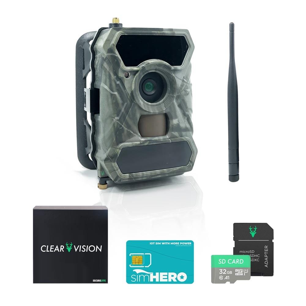 Clear Vision™ Cam - Cellular Wireless Wildlife Trail Camera