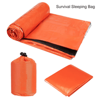 Thumbnail for Outdoor Sleeping Bag - Thermal Sack Emergency Survival Blanket Keep Warm Waterproof Portable Survival Gear for Camping Hiking