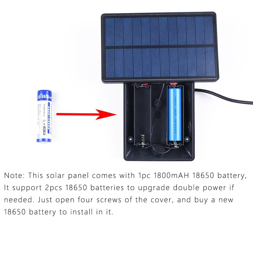 Solar Panel Charger - 2400mAh