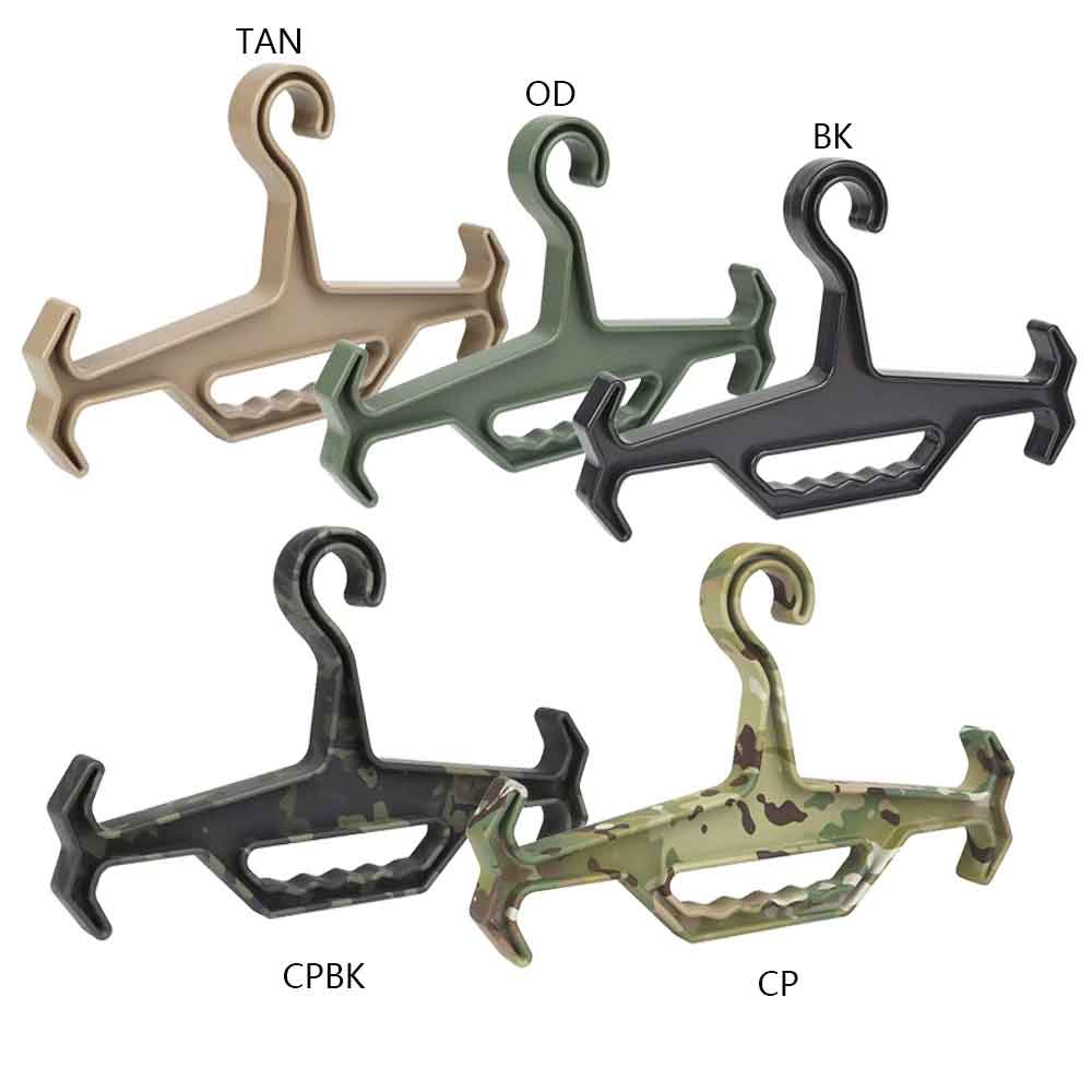 Tactical Hook™ - Heavy Duty Hanger | Indestructible 150 lb Durable Load Capacity | Tactical Equipment Hang for Hunting and Outdoor Gear