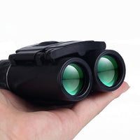 Thumbnail for Clear Vision™ Mini Binoculars - HD Compact Folding Long Range Telescope Optics