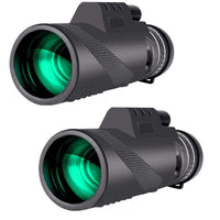 Thumbnail for Clear Vision™ Mobile Monocular (2-Pack) - Professional Mobile Phone Monocular 40x60