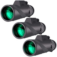 Thumbnail for Clear Vision™ Mobile Monocular (3-Pack) - Professional Mobile Phone Monocular 40x60